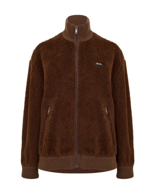 Prada Brown Fleece Jacket