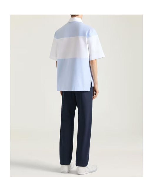 Givenchy White Bicolor Polo for men