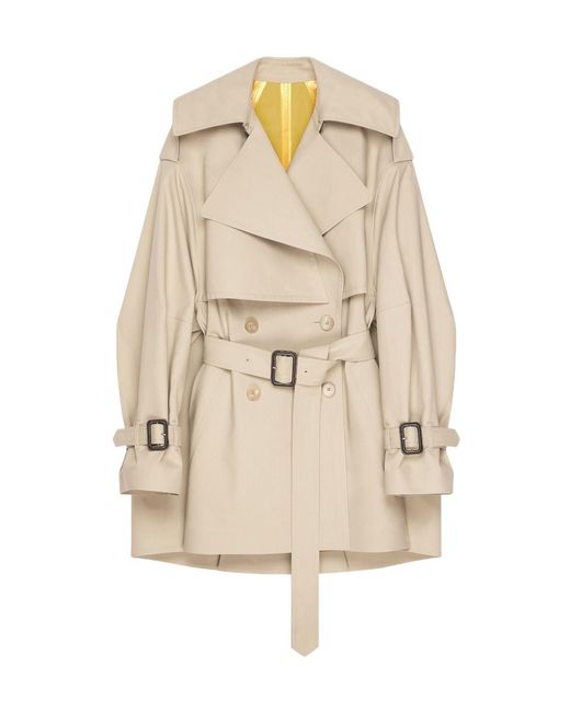 Givenchy Natural Long Wool Coat