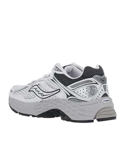Saucony Gray Progrid Omni 9 Og Mesh Sneakers for men