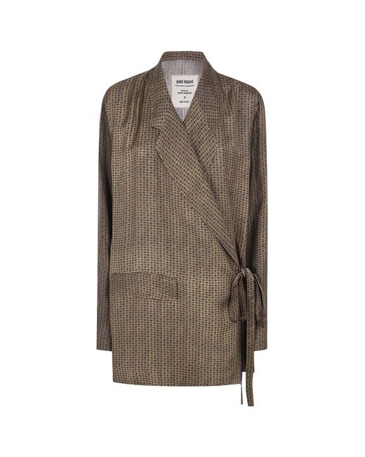 Uma Wang Brown 'Khloe' Jacket