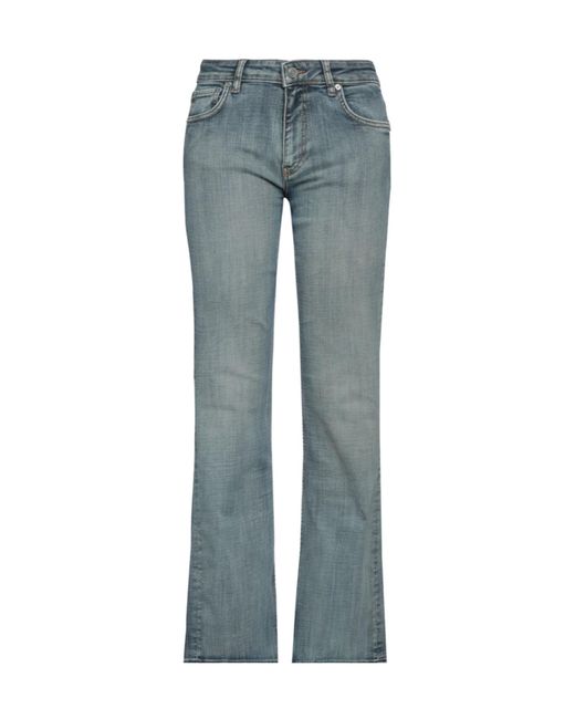 Ganni Blue Five Pocket Jeans