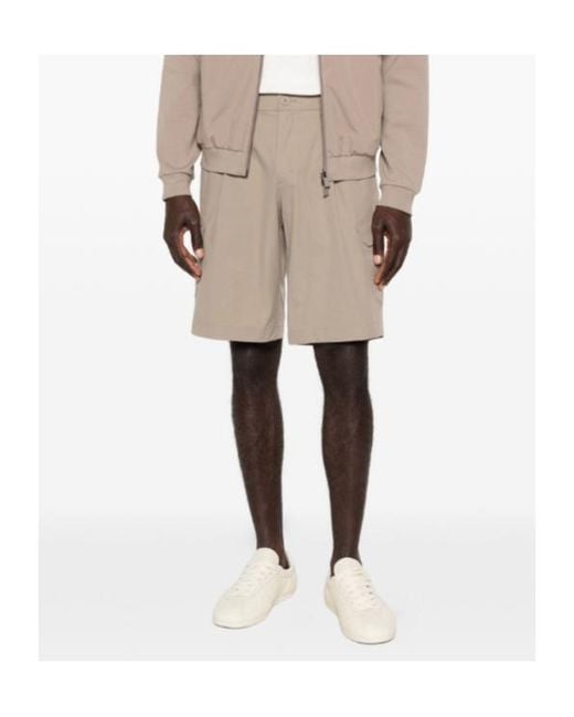 Herno Natural Front Pocket Shorts for men