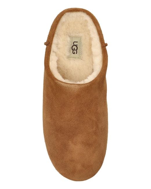 Ugg Brown Elea Slip-On Slippers