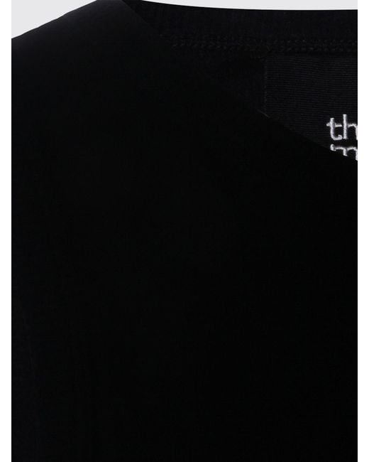 Thom Krom Black Sleeveless Longline Top