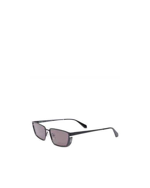 Off-White c/o Virgil Abloh Metallic Richfield Square Frame Sunglasses for men