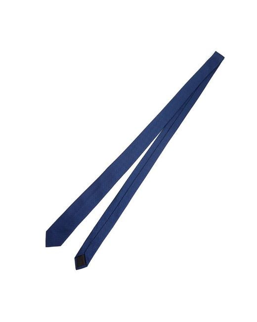 Givenchy Blue Pointed Tie for men