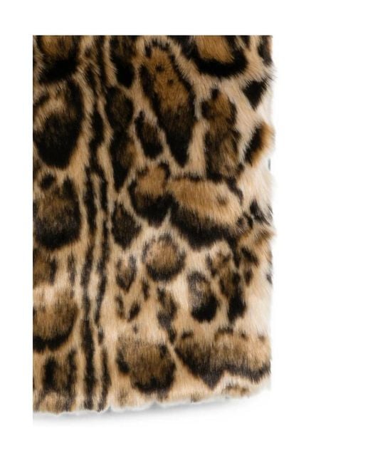 Etro Natural Leopard-Print Floral-Print Scarf