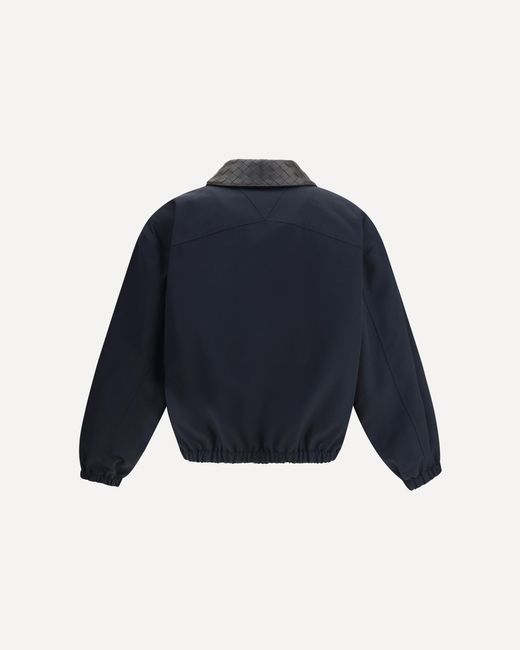 Bottega Veneta Blue Tech Cotton Blouson for men