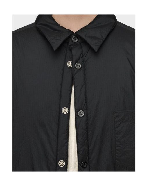 Maison Margiela Black Oversized Padded Jacket