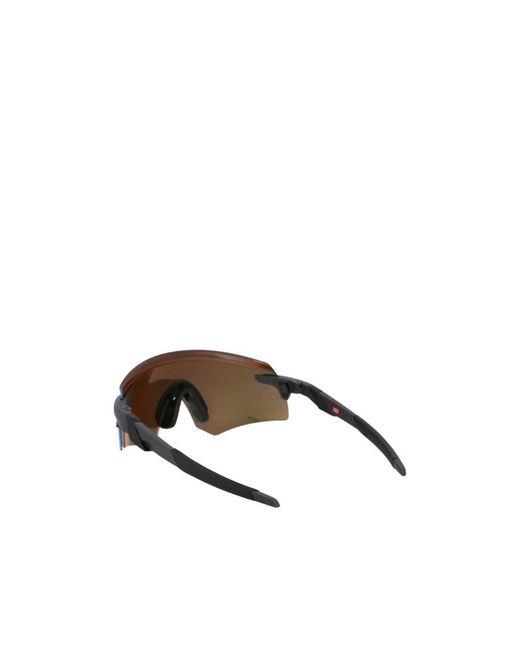 Oakley Yellow Encoder Shield Frame Sunglasses for men