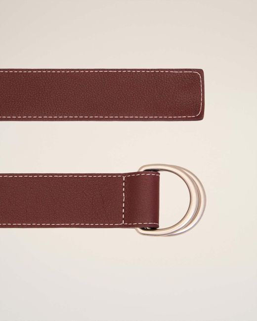 AMI Brown Leather Belt