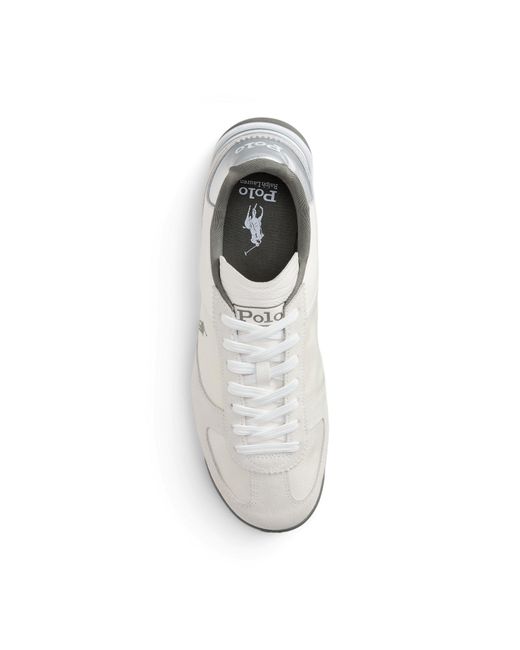 Polo Ralph Lauren White Low-Top Trainers for men