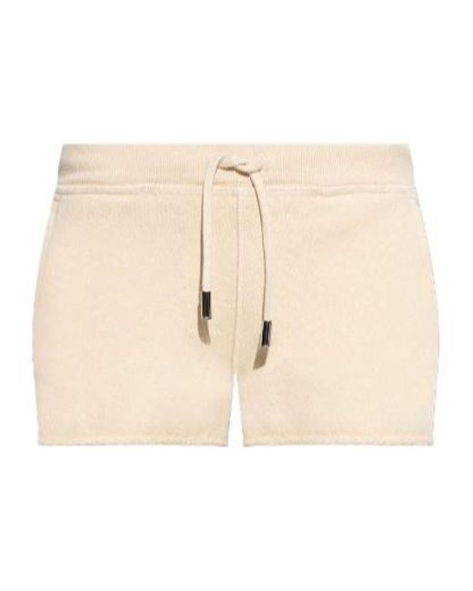 DSquared² Natural Summer Lovers Embroidered Shorts
