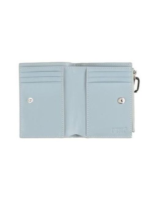 DIESEL Gray Simple Genuine Leather Wallet