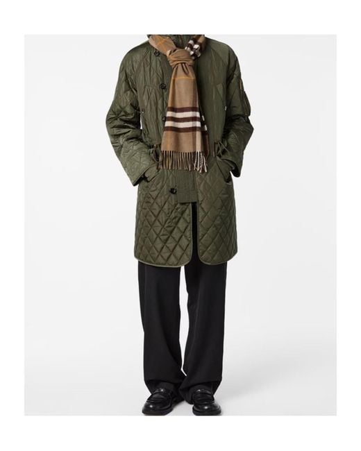 Burberry Multicolor Plaid Pattern Scarf for men