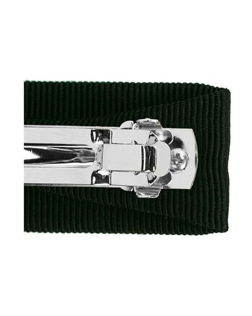 Ferragamo Black Ferragamo Bow Detailed Hair Clip