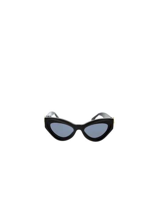 Fendi White Eyewear Cat-Eye Frame Sunglasses