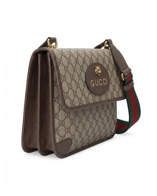 Gucci Brown Gg Supreme Messenger Bag for men
