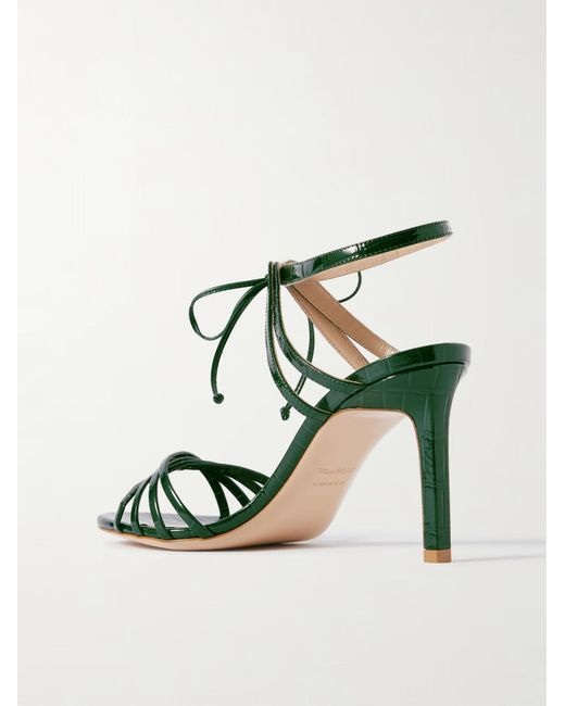 Tom Ford Green Angelica High-Heeled Sandals
