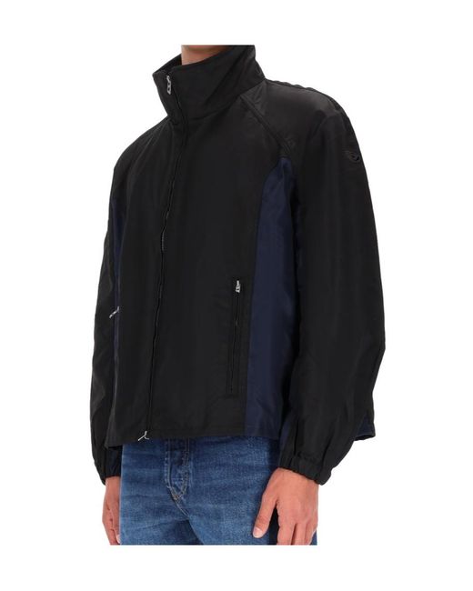 DIESEL Blue J-Kaye Zip Panelled Jacket for men