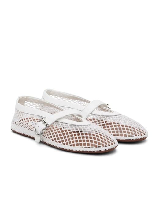 Alaïa White Ballerina Flat