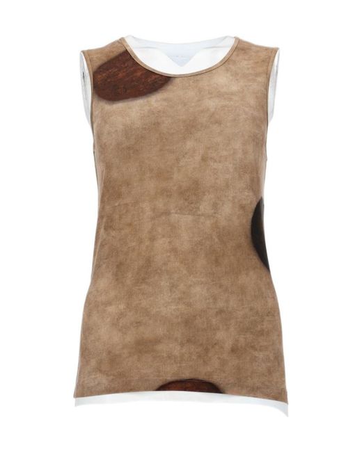 Uma Wang Brown Sleeveless Vest