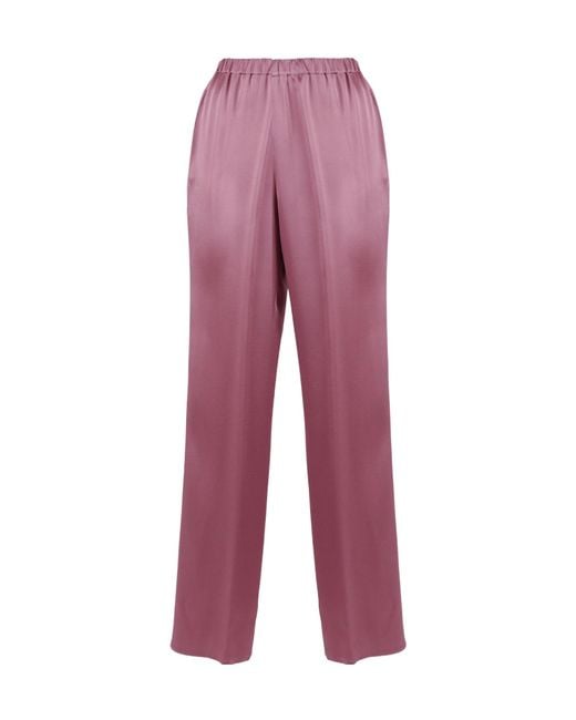 Antonelli Red Elasticated Trousers
