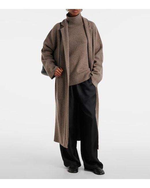 Lisa Yang Brown Heidi Cashmere Sweater