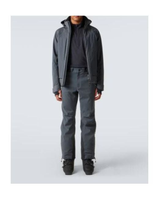 Sease Blue Runner Virgin Wool Half-Zip Sweater for men
