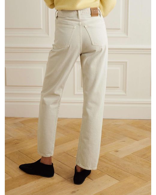 Totême Natural Straight-Leg Jeans