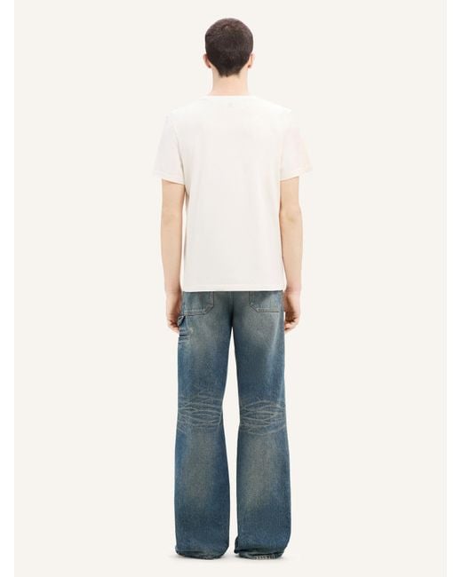 Courreges White Courrèges Ac Crewneck T-Shirt for men