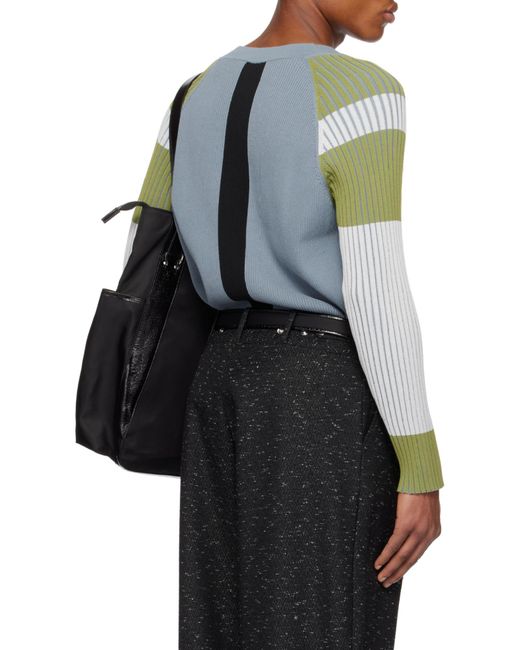 Kiko Kostadinov Blue Inex Cardigan for men