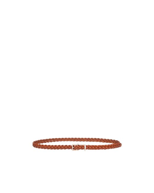 Max Mara White Woven Belt