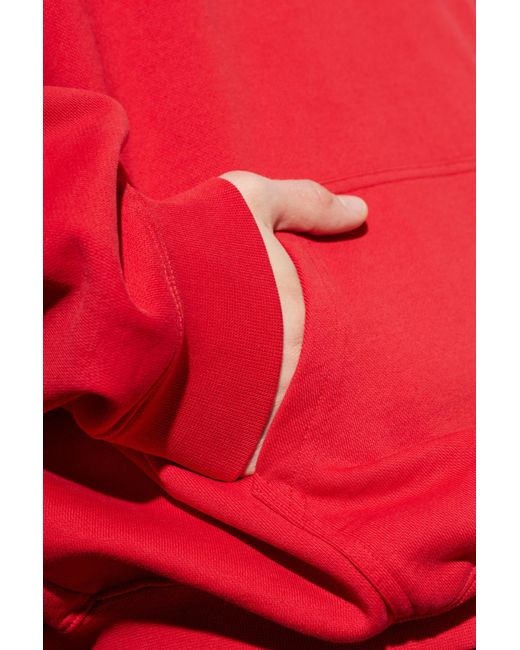 Vetements Red Hoodies for men