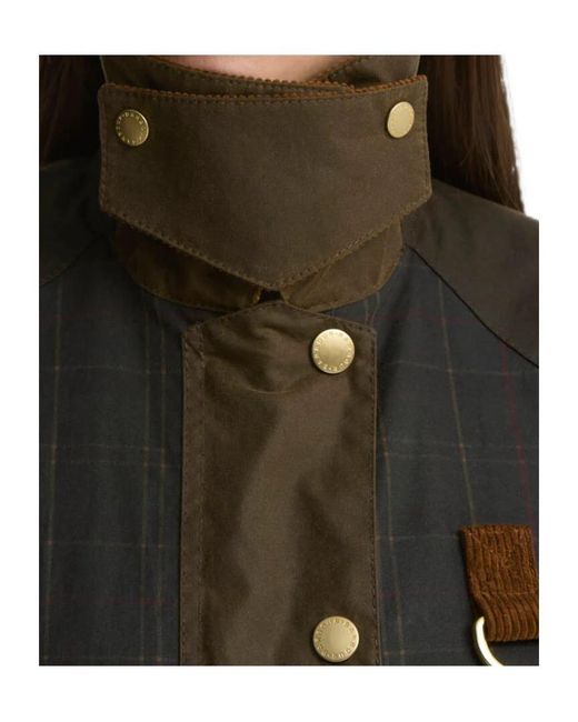 Barbour Brown Irene Waxed Jacket
