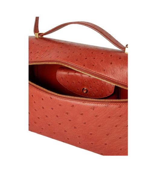 Loro Piana Red Extra Shoulder Bag