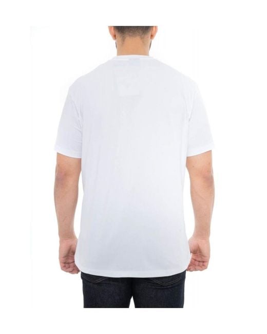 Paul & Shark White T-Shirt With Round Neck And Short Sleeves for men