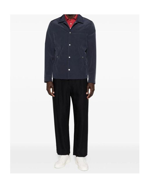 Brunello Cucinelli Blue Padded Jacket for men