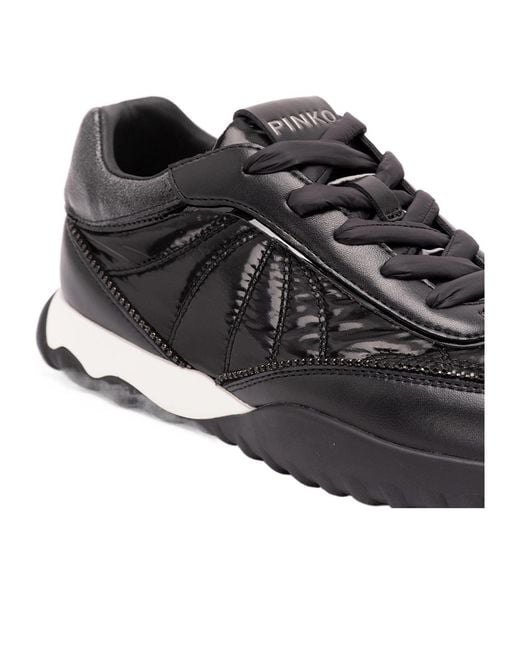 Pinko Black 'Gea' Sneakers