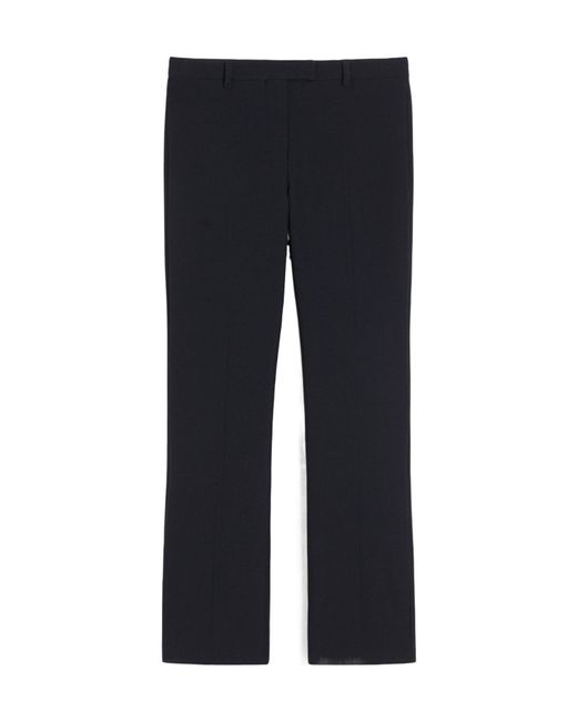 Max Mara Blue 'S Umanita Cropped Pants