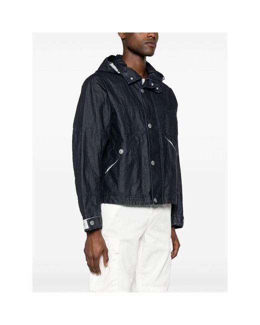 Stone Island Blue Jacket for men