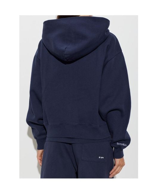 Sporty & Rich Blue Sr X La Dodgers Long-Sleeve Sweatshirt