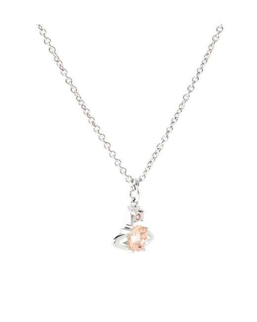 Vivienne Westwood Metallic Planet Pendant Necklace