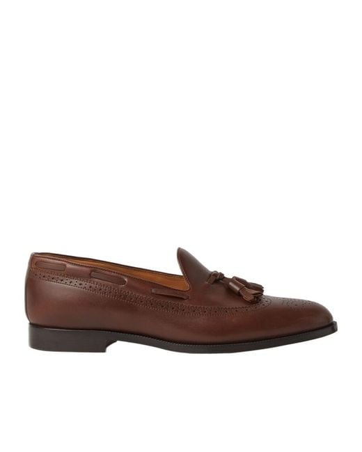 Loro Piana Brown Serge Walk Loafer for men