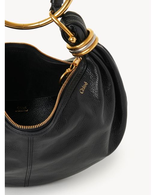 Chloé Black Chloé Bracelet Zip-Up Small Hobo Bag