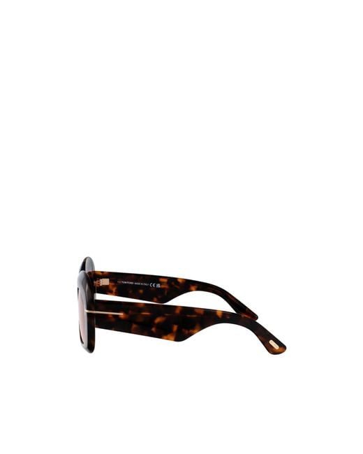 Tom Ford Multicolor Eyewear Rectangle Frame Sunglasses
