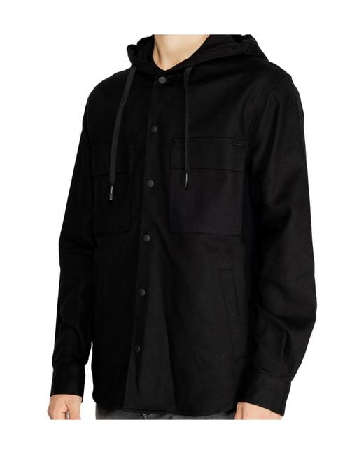 Antony Morato Black Long-Sleeved Casual Jacket for men