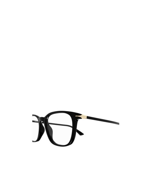 Montblanc White Eyewear Square Frame Glasses for men