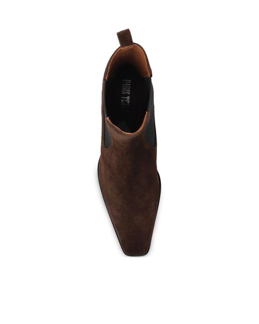Paris Texas Brown Ankle Boots